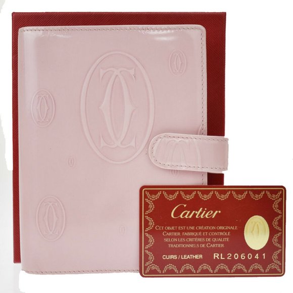 Cartier Handbags - CARTIER Happy Birthday Agenda Day Planner Cover Pa